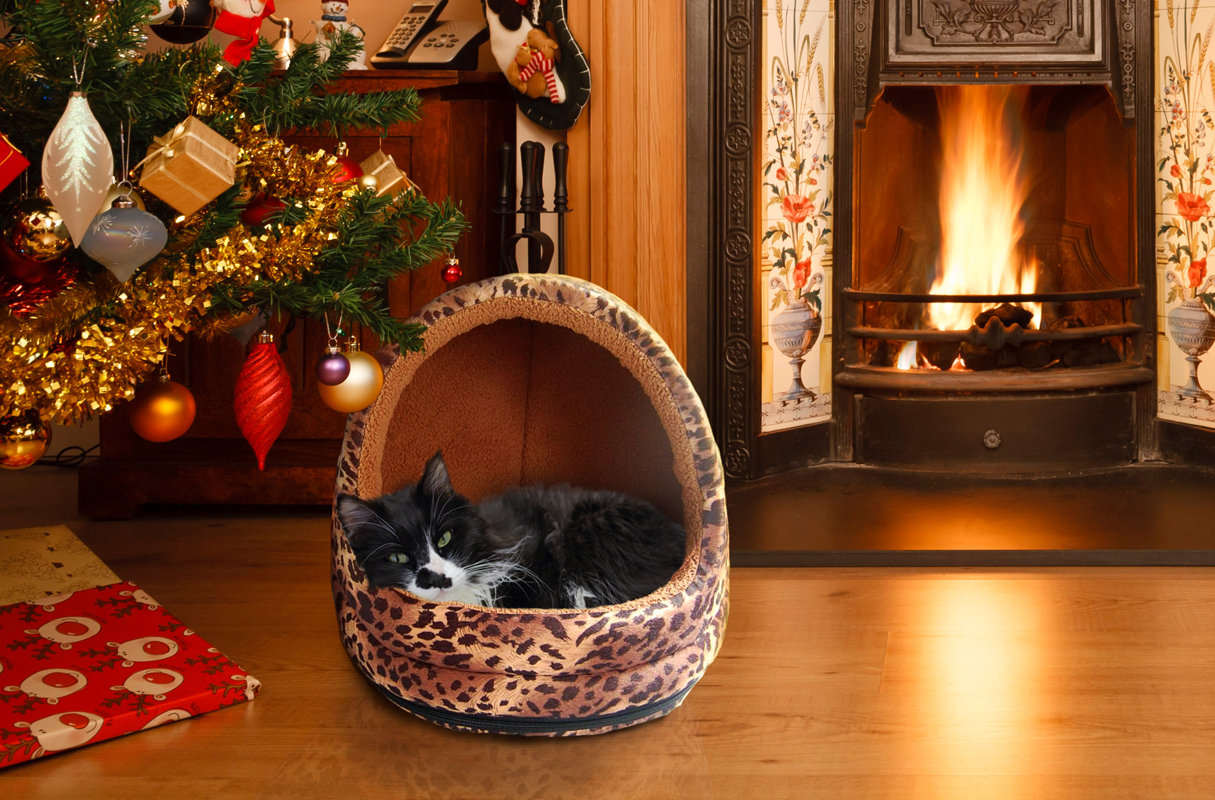 FurHaven Fur Hood Cat Bed & Reviews Wayfair